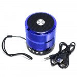 Wholesale Metallic Design Portable Wireless Bluetooth Speaker 888 (Silver)